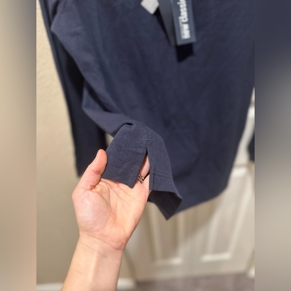 NWT Devon & Jones Supima Cotton New Classics Performance Half Zip Women’s Top ,M - Picture 8 of 11